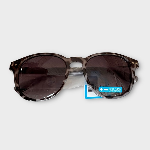 Dot Dash Driver Vintage Wayfarer Sunglasses Unisex UPF 400 NWT - Picture 4 of 15